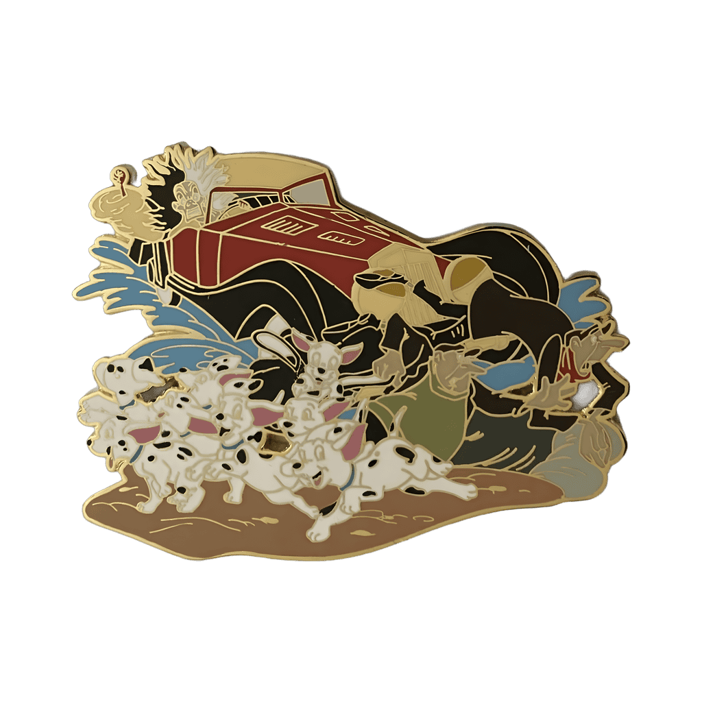 Cruella in Car Disney pin