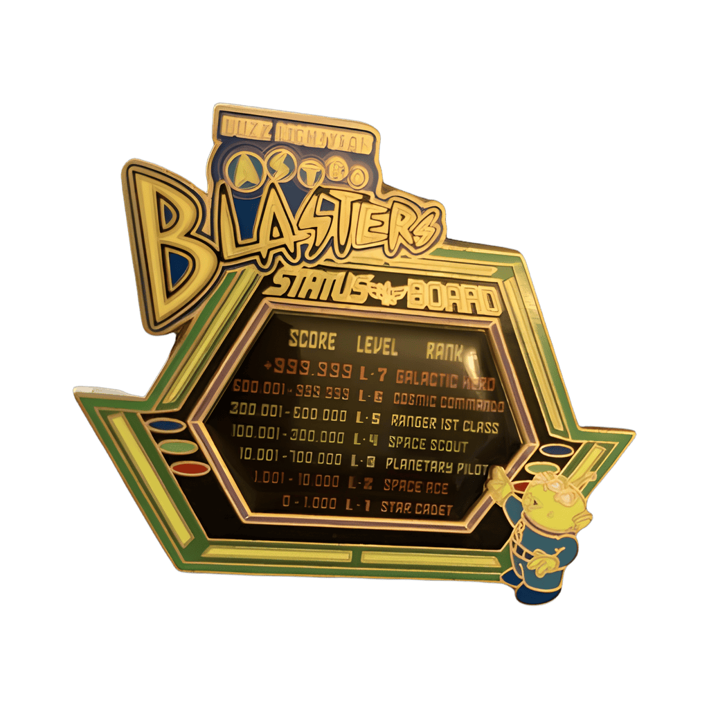 Buzz Lightyear Astro Blaster Scoreboard Disney pin