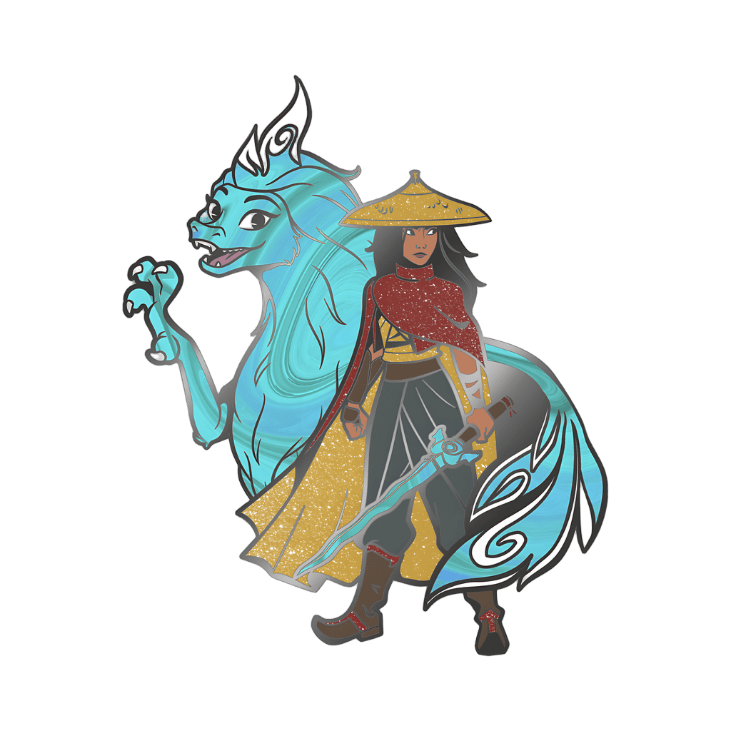 Raya and Sisu Disney pin