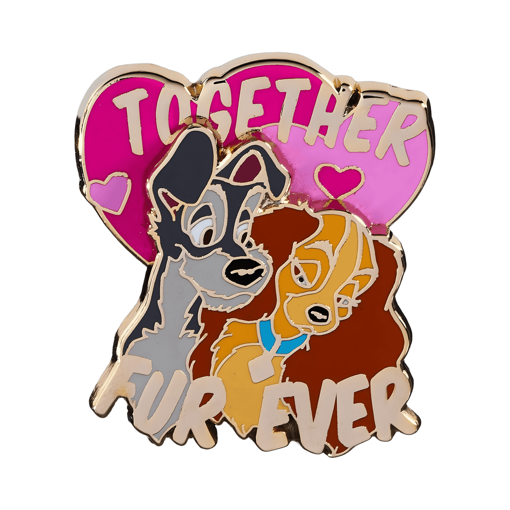 Lady and Tramp - Together Fur Ever Disney pin