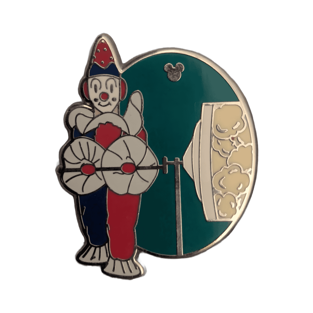 Red & Blue Clown Disney pin