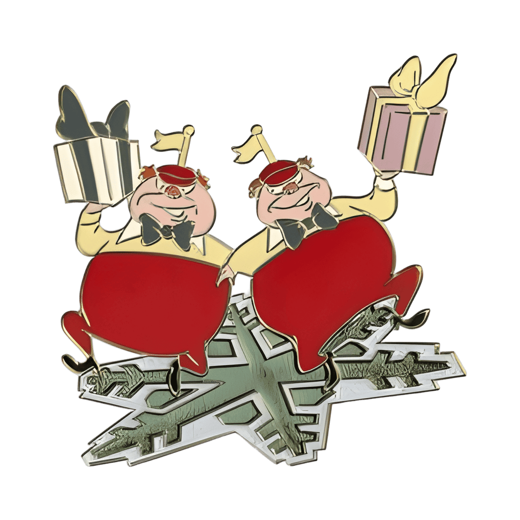 Tweedle Dee and Tweedle Dum Disney pin