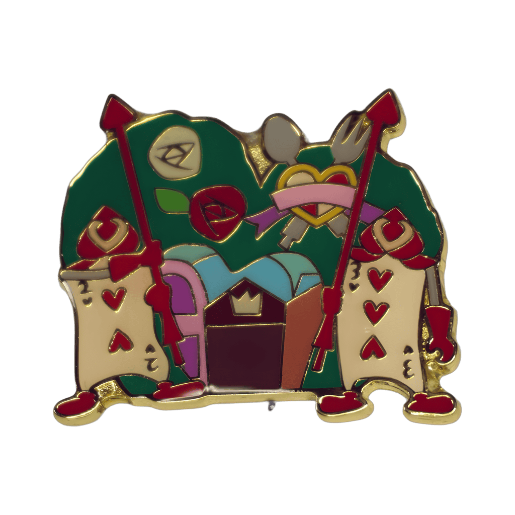 Queen of Hearts Guards (Playing Cards) Disney pin