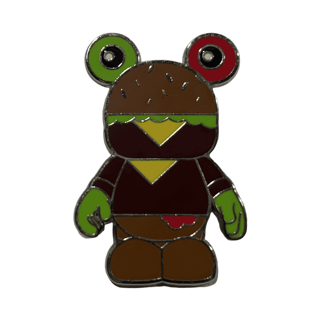 Cheeseburger Man Disney pin