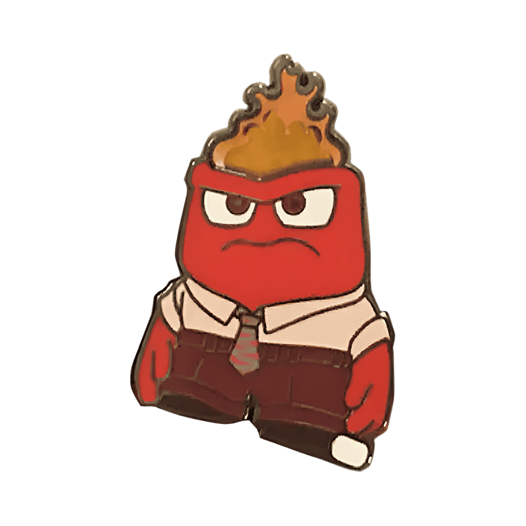 Anger Disney pin