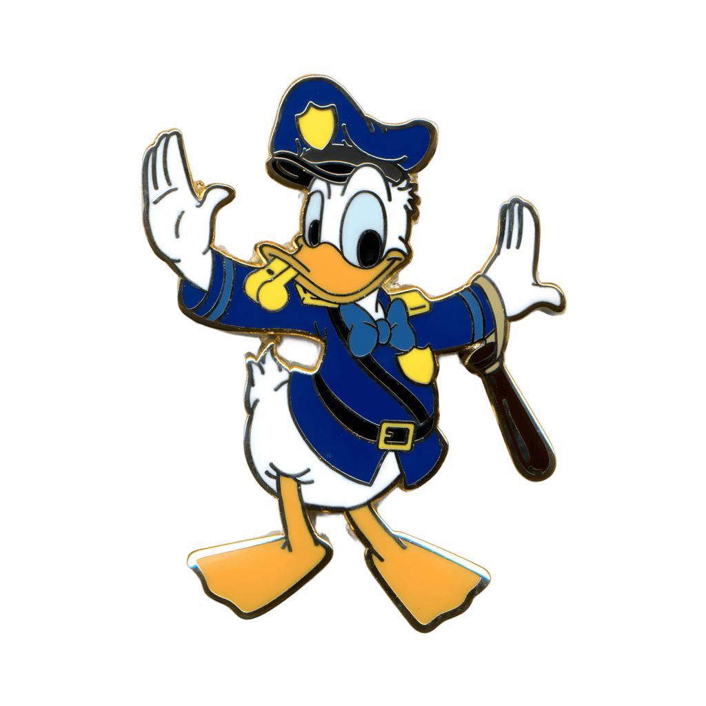 Donald as a NYC Police Officer Disney pin