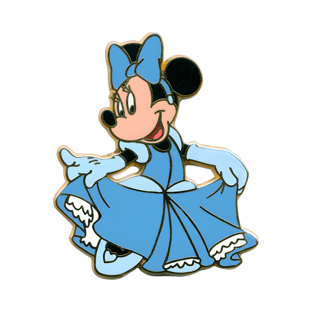 Minnie dressed as Cinderella Disney pin