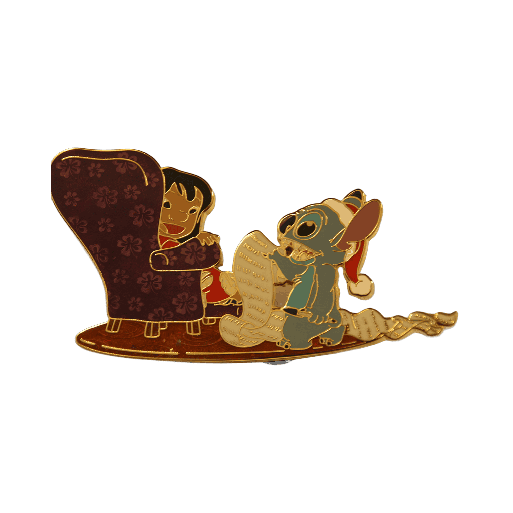 Lilo and Stitch with Wish List Disney pin