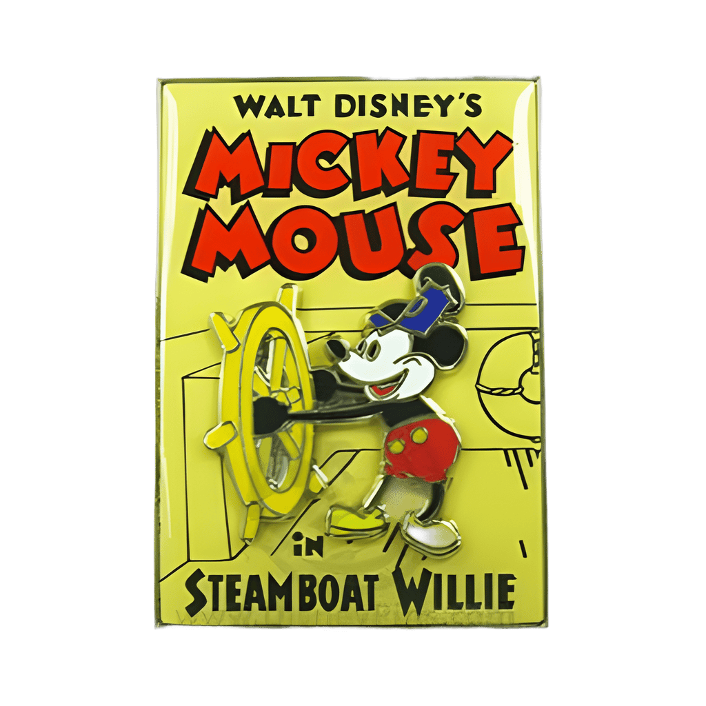 Steamboat Willie 80th Anniversary — Poster Disney pin