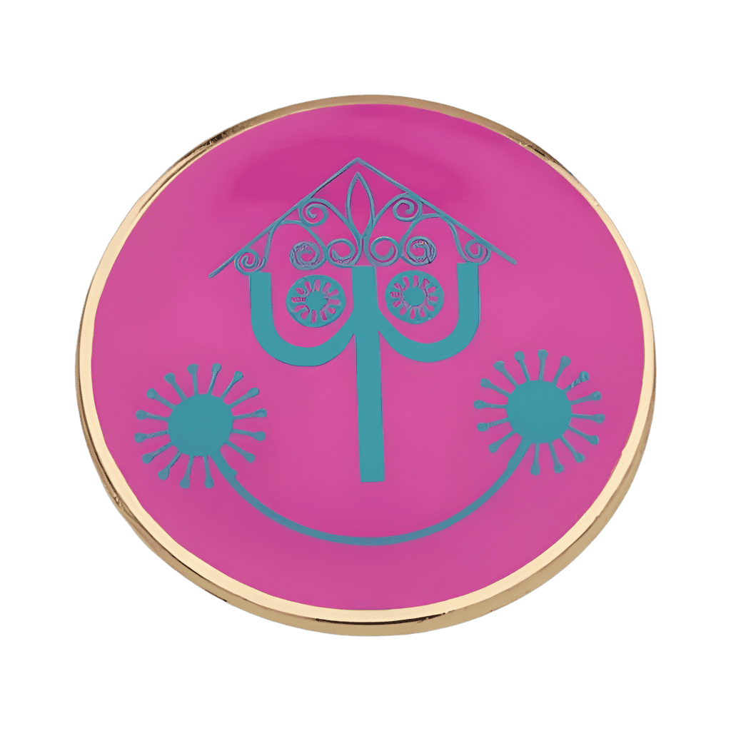 Series 4: It's A Small World - Pink Clock Face Disney pin