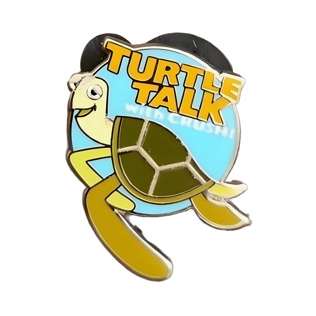 Turtle Talk with Crush Disney pin