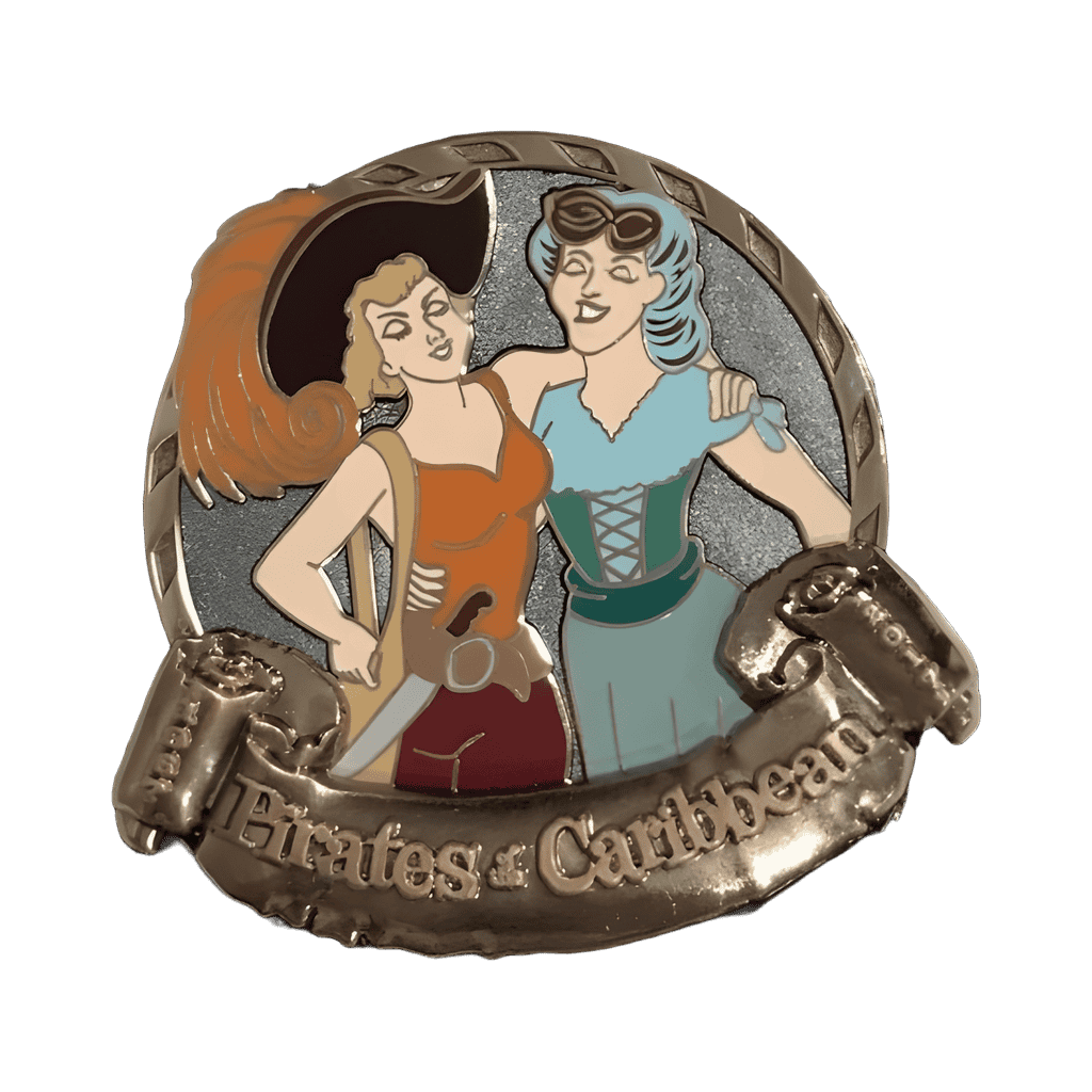 Anne Bonny and Mary Read Disney pin