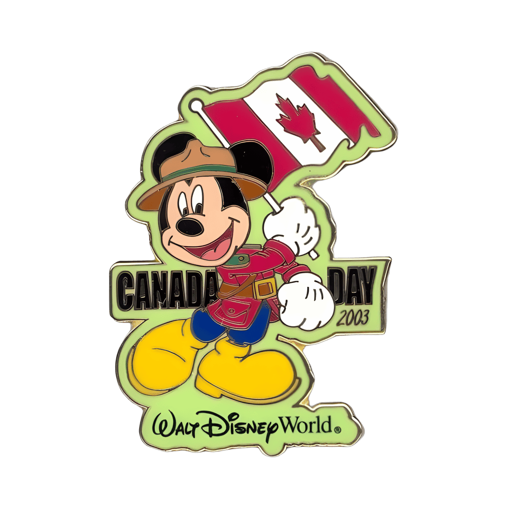 Mountie Mickey Mouse Disney pin