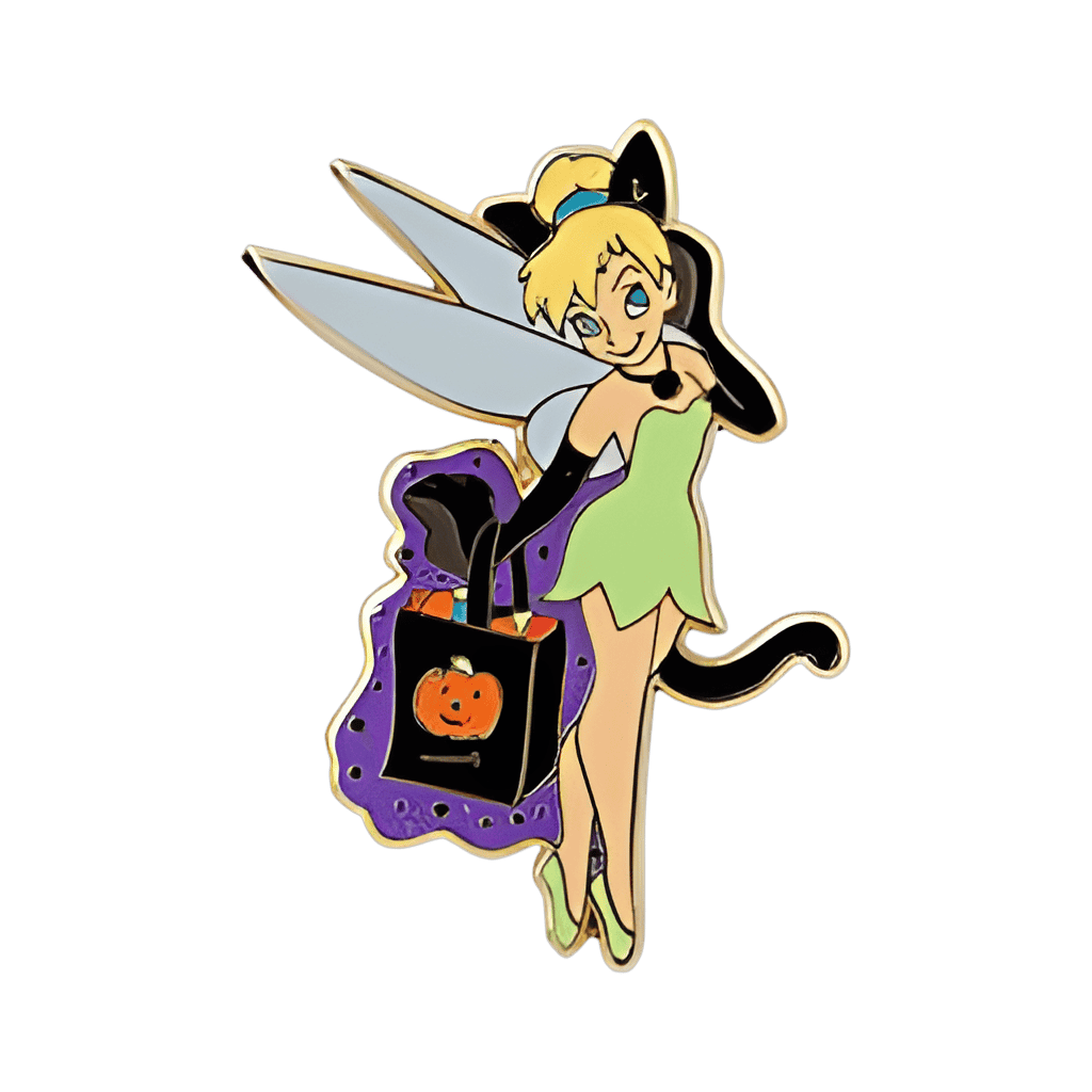 Tinker Bell as a Black Cat Disney pin