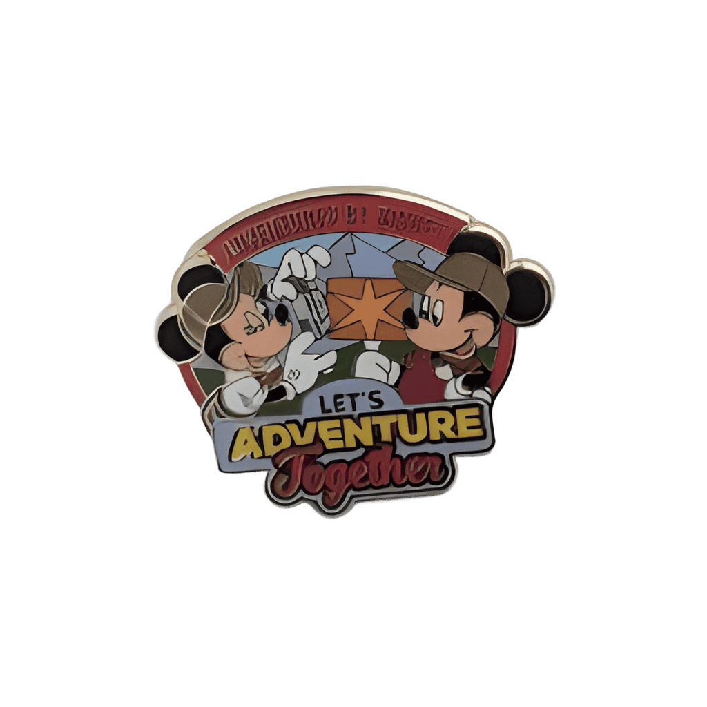 Mickey and Minnie - Let’s Adventure Together Disney pin