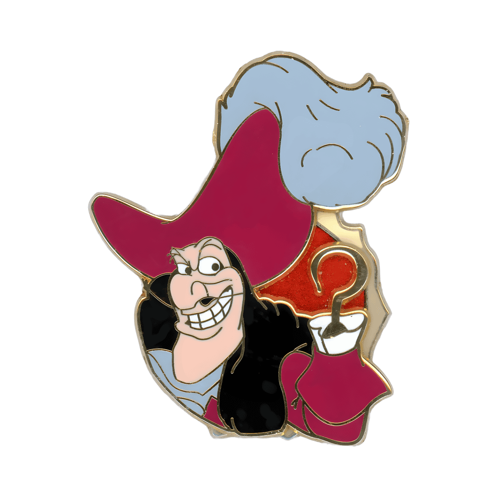 Captain Hook Disney pin