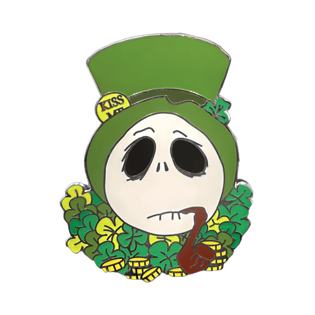 Jack Skellington St. Patrick's Day Disney pin