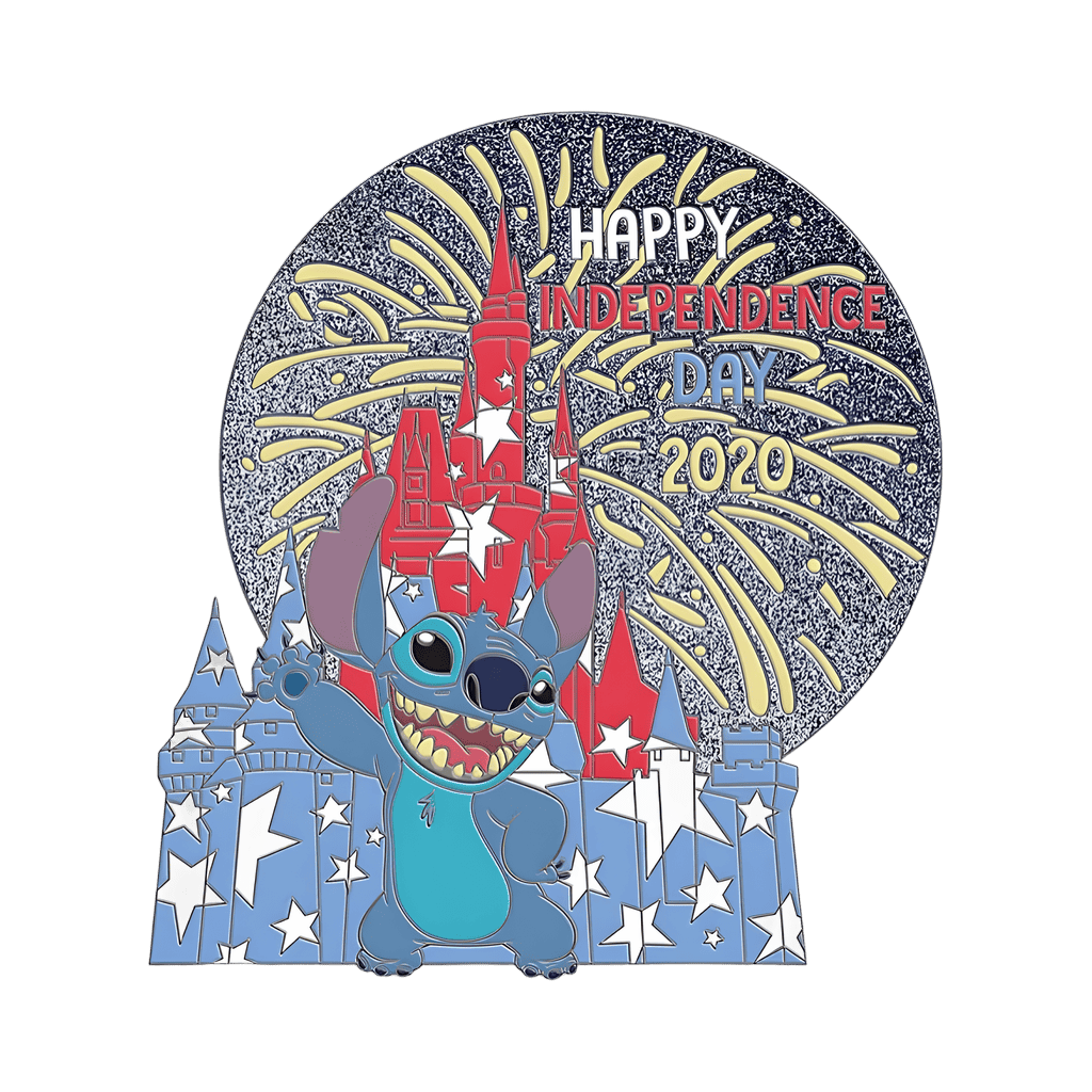 Happy Independence Day 2020 - Stitch Disney pin
