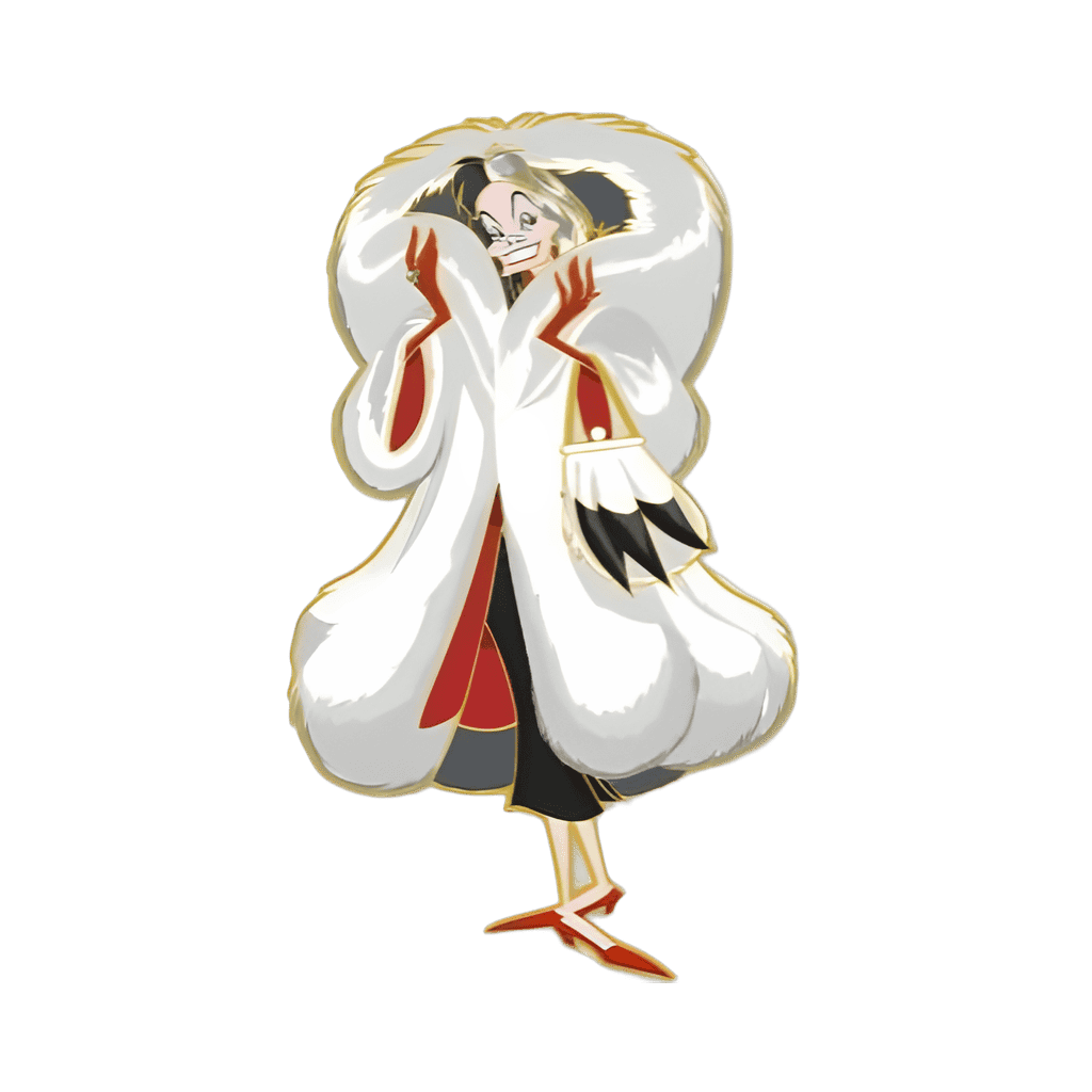 Cruella Disney pin