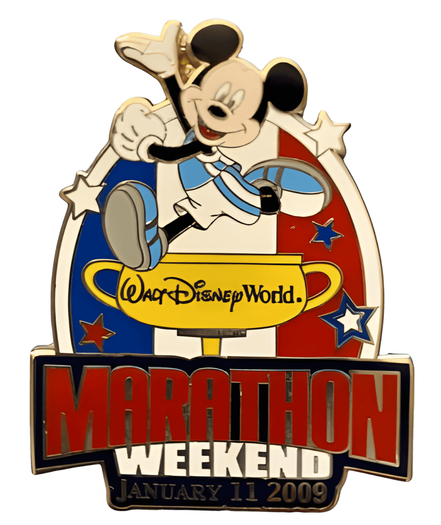Marathon Weekend 2009 - Mickey Mouse Disney pin