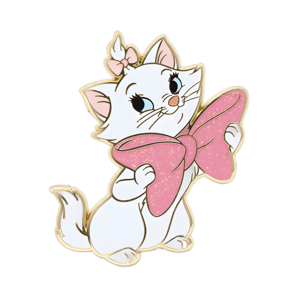 Marie Big Glitter Bow Disney pin