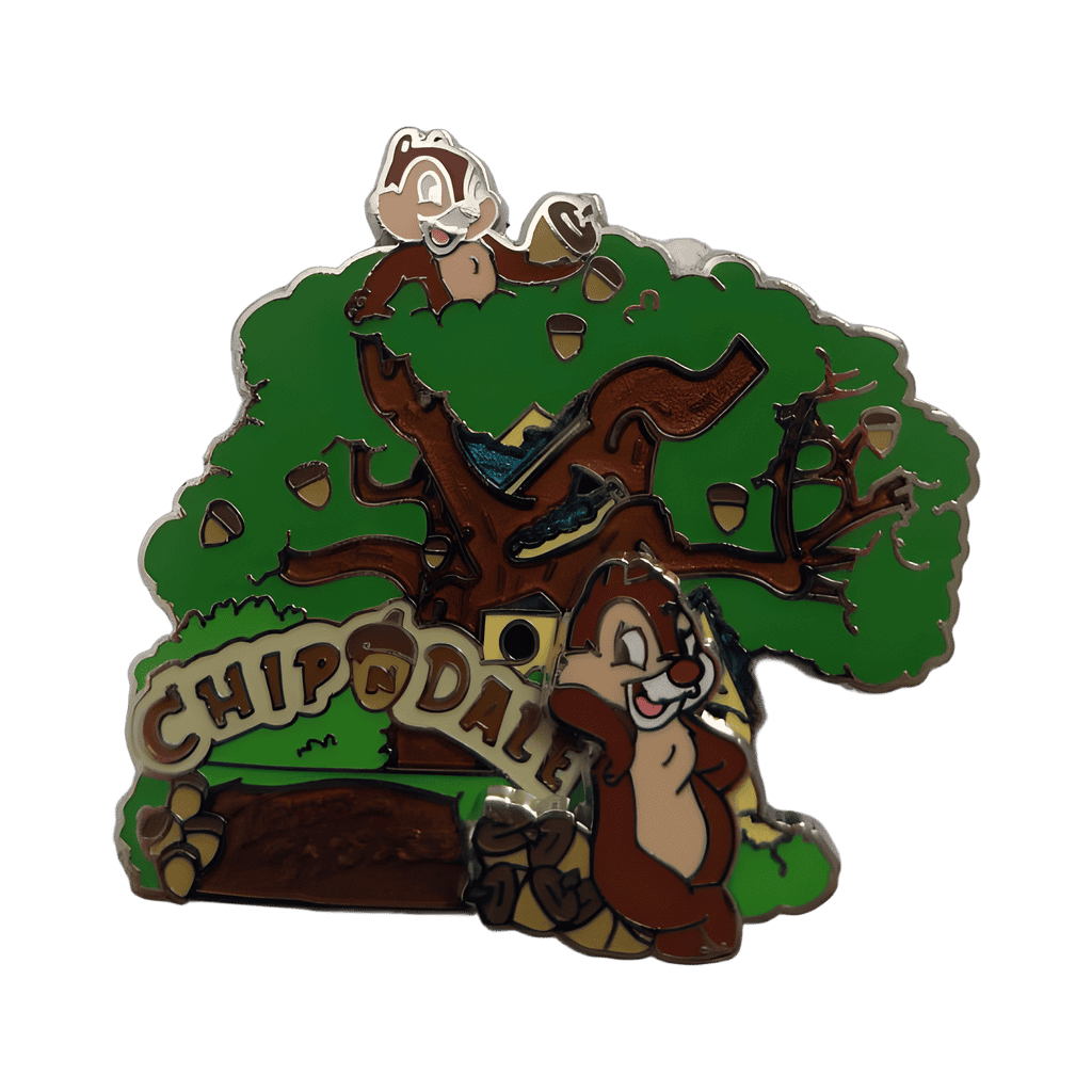 Chip ‘n Dale Tree House Disney pin