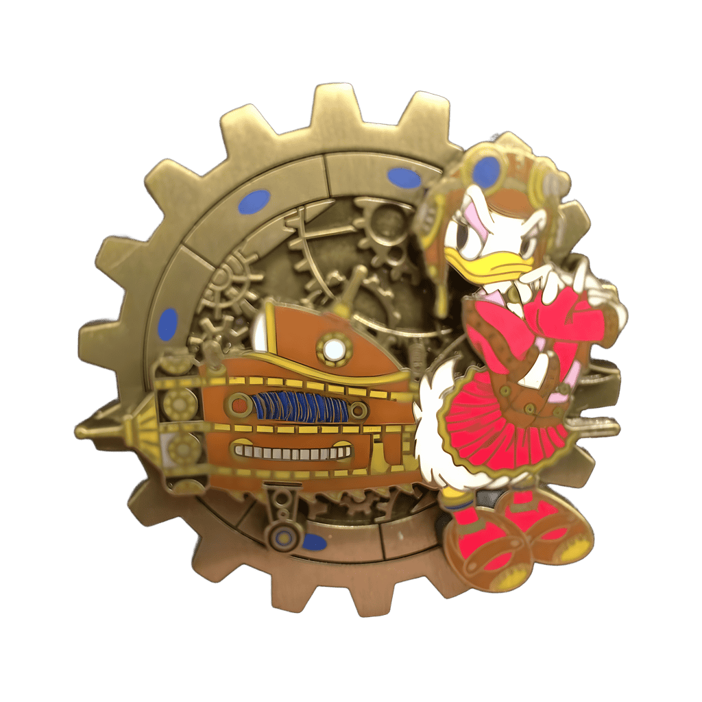 Steampunk Attractions - Daisy and Astro Orbiter Disney pin