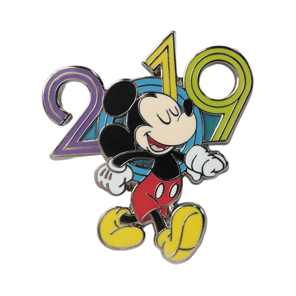 2019 Dated Booster Set - Mickey Mouse Disney pin