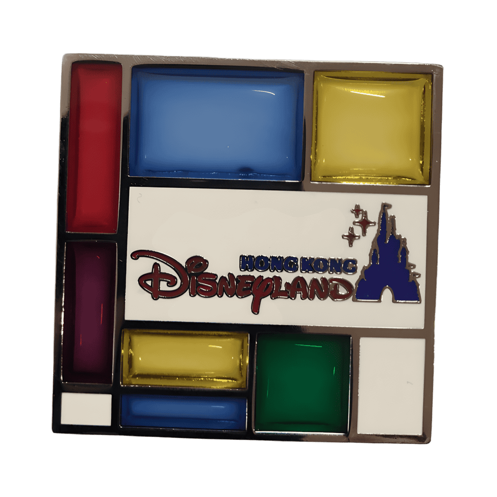 Hong Kong Disneyland Square Disney pin