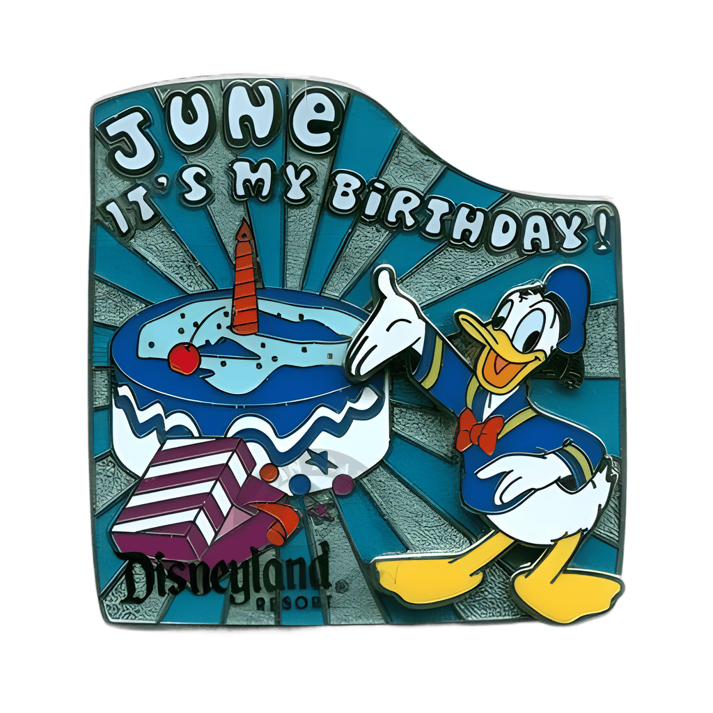 It's My Birthday June - Donald Duck Disney pin