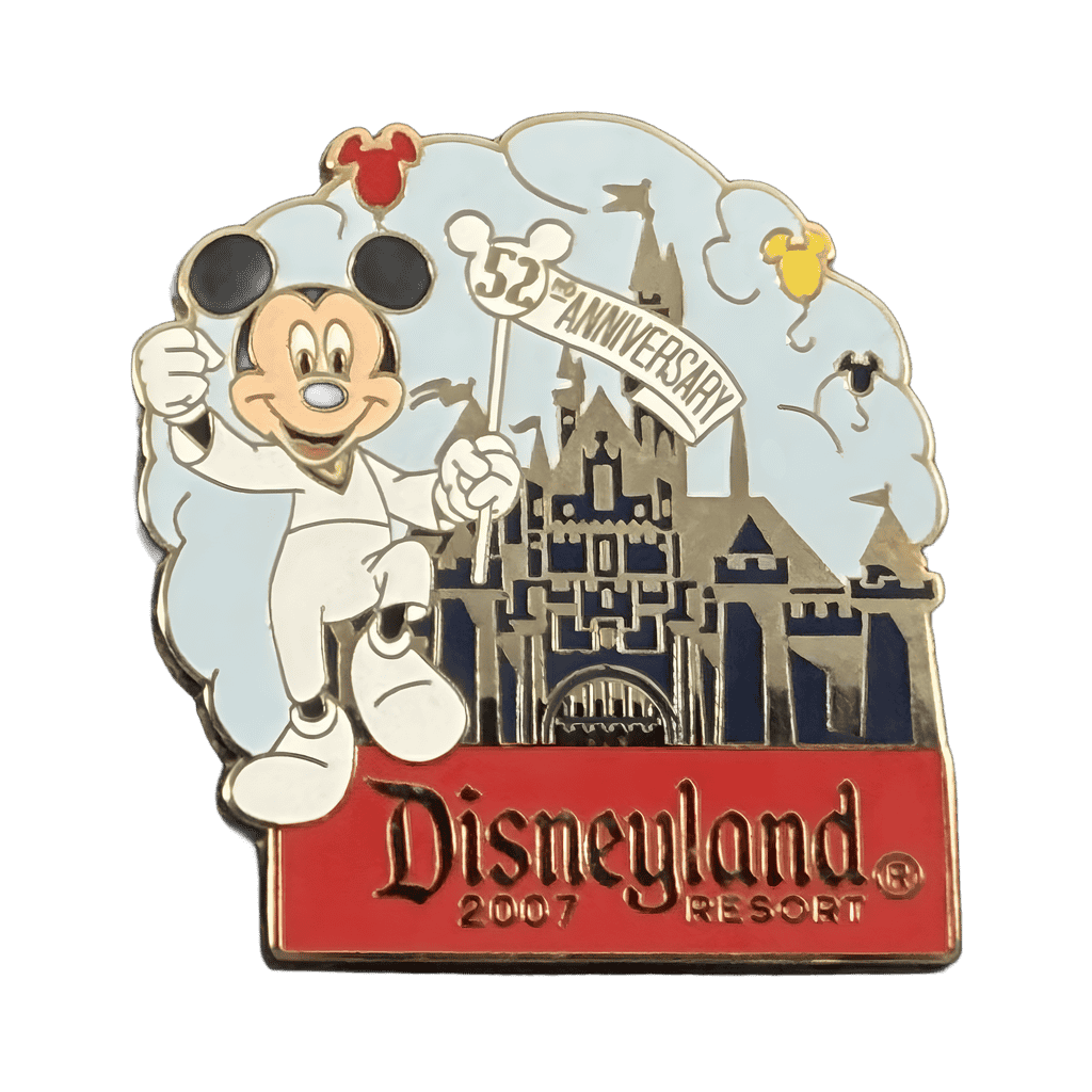 Disneyland 52nd Anniversary Disney pin
