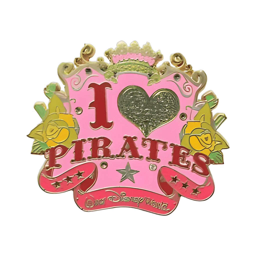 I love Pirates Disney pin