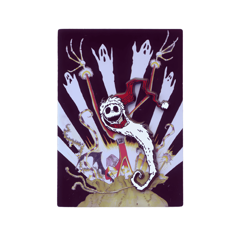 #3 Santa Jack Skellington with Sandy Claws Sack Disney pin