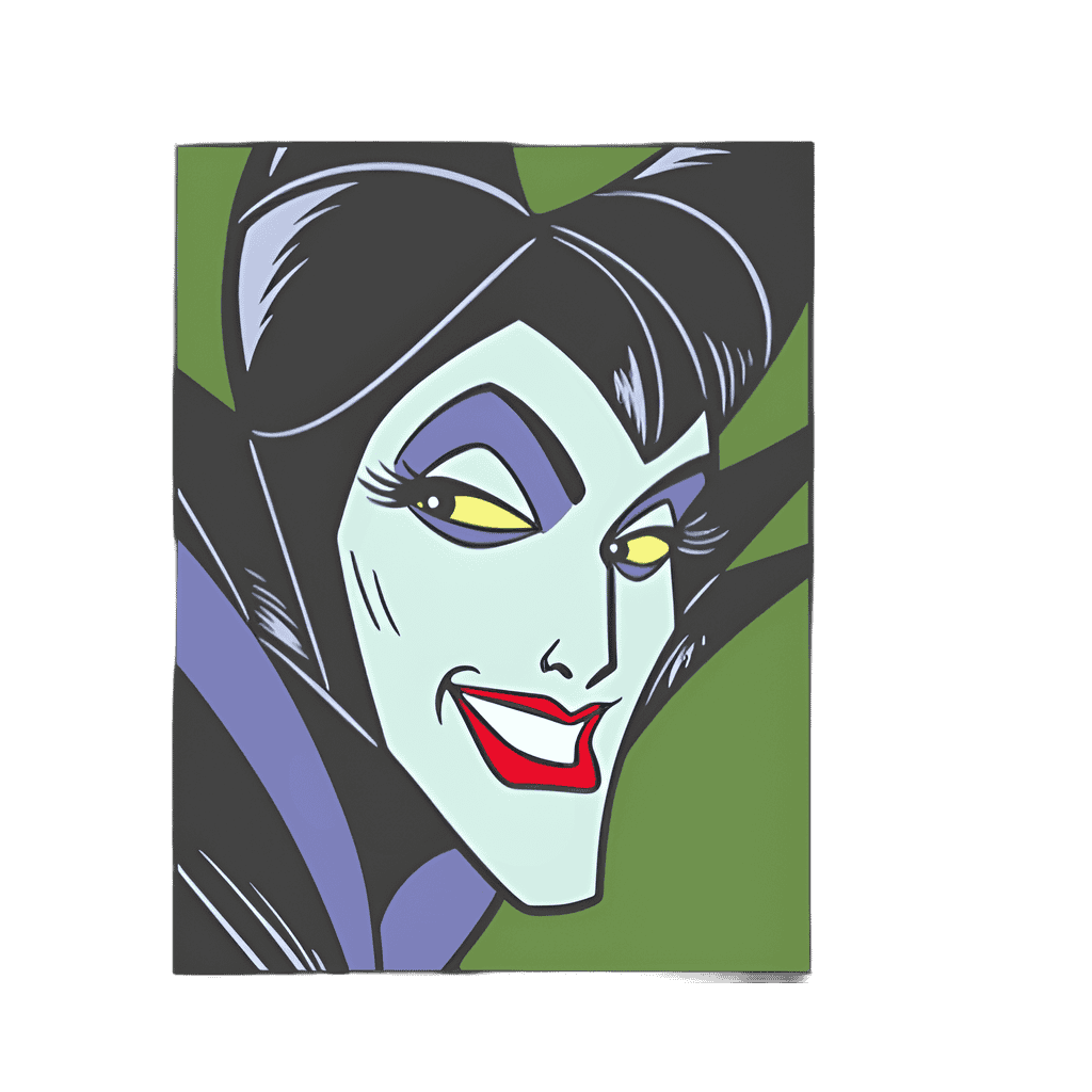 Maleficent Square 4 Disney pin