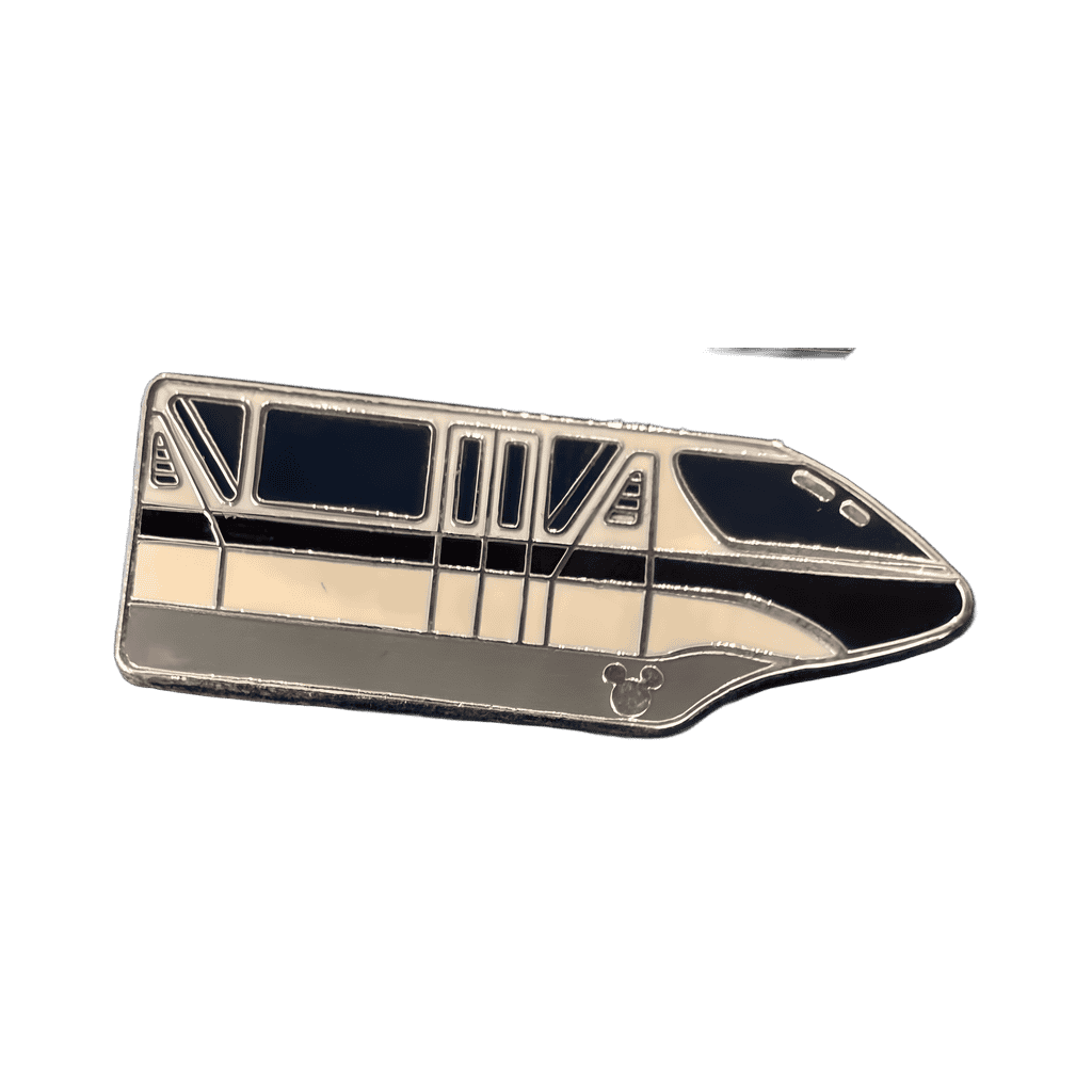 Monorail Black Disney pin