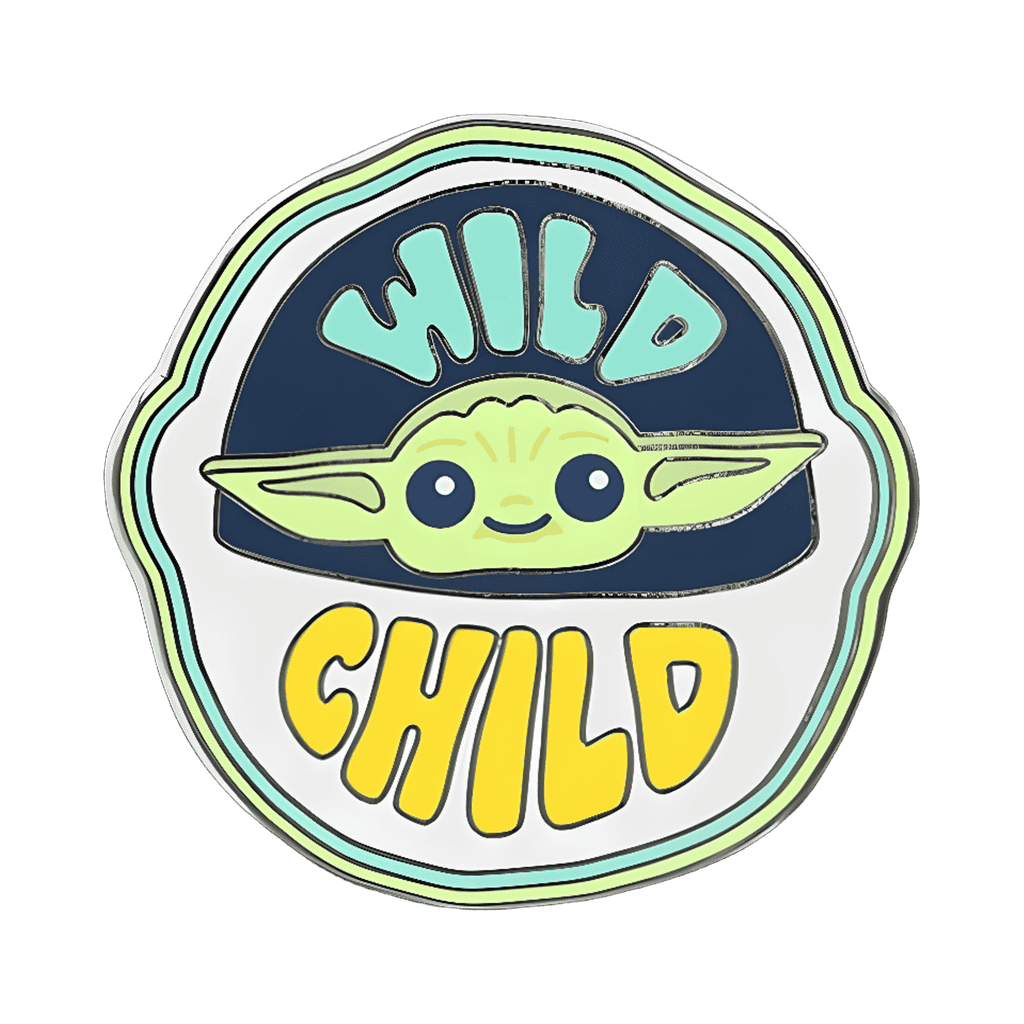 Grogu Wild Child Disney pin