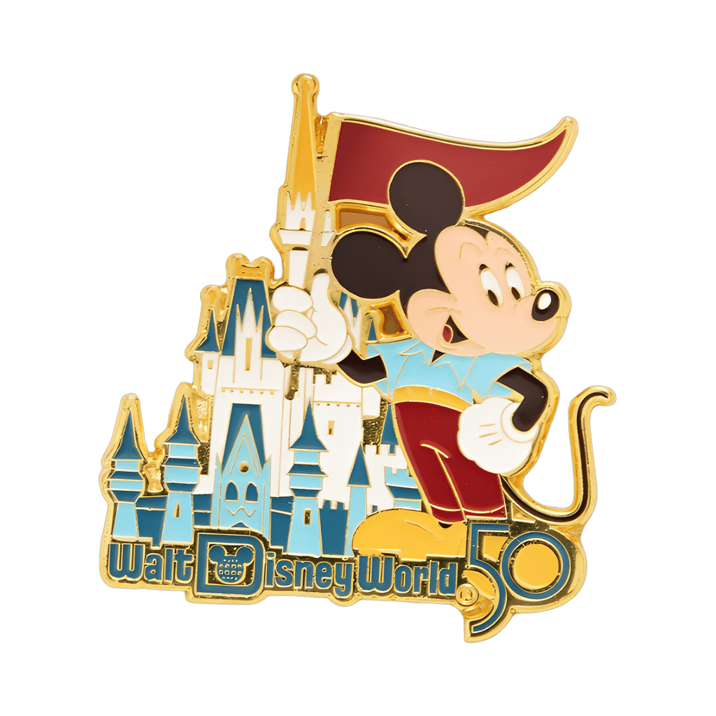 Mickey & Cinderella Castle Disney pin