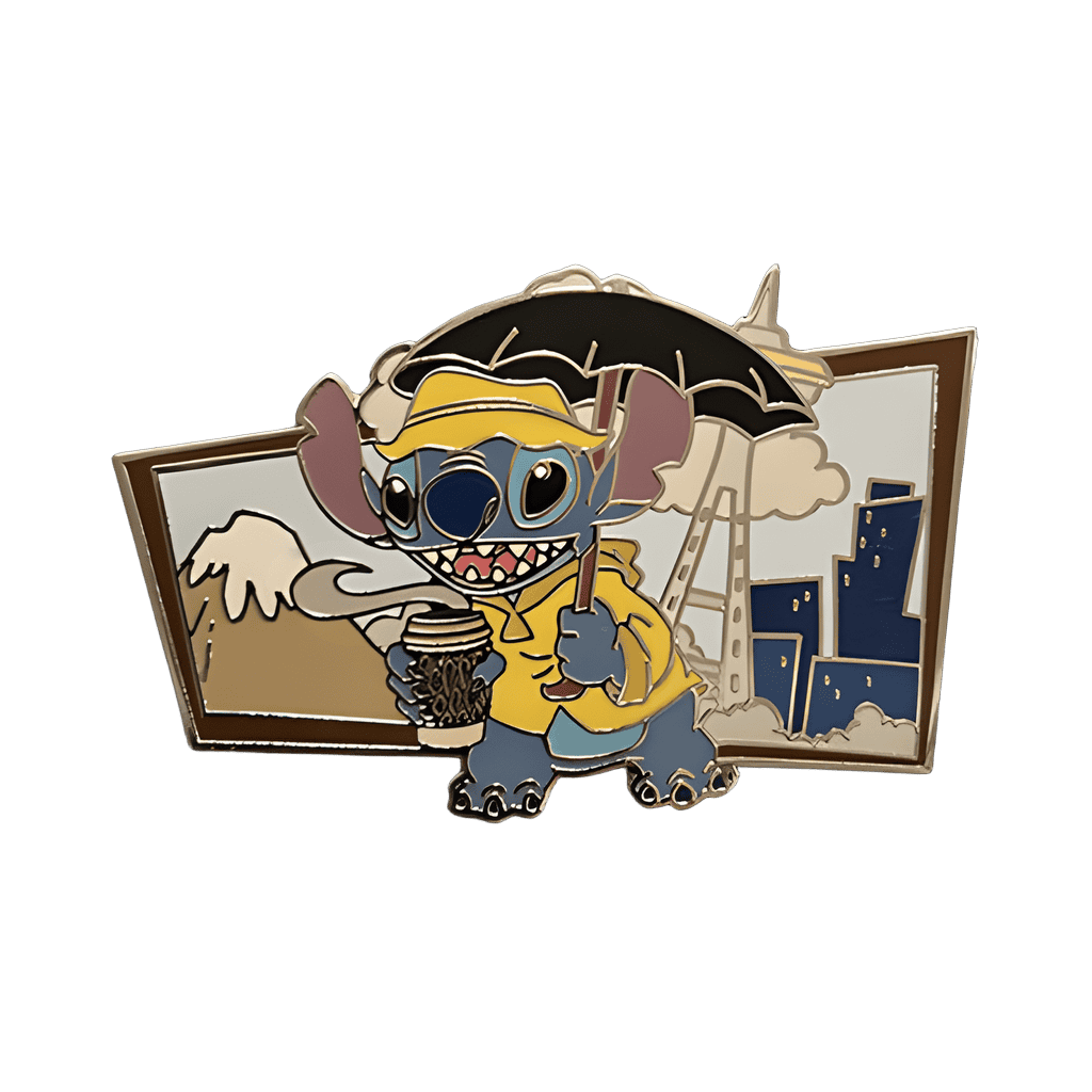 Stitch in Seattle Disney pin