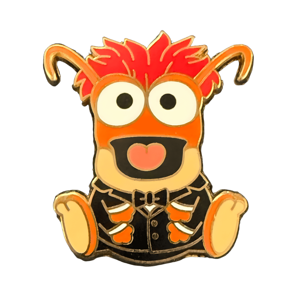 Pepe The King Prawn - Black Jacket Disney pin