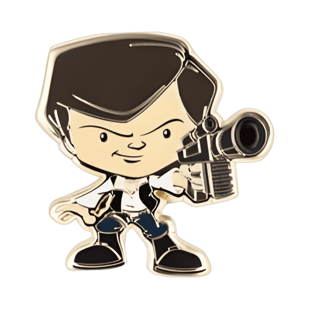 Han Solo Disney pin
