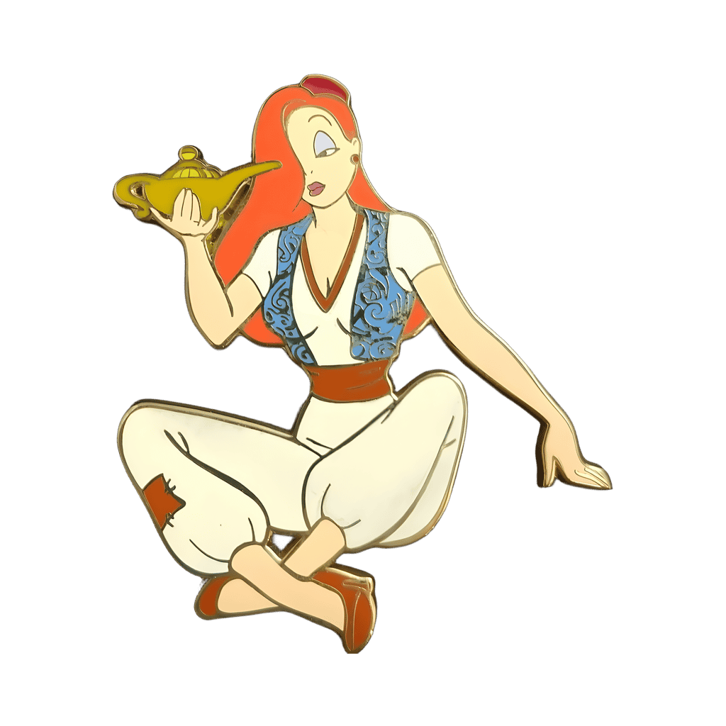 Jessica Rabbit as Aladdin Disney pin