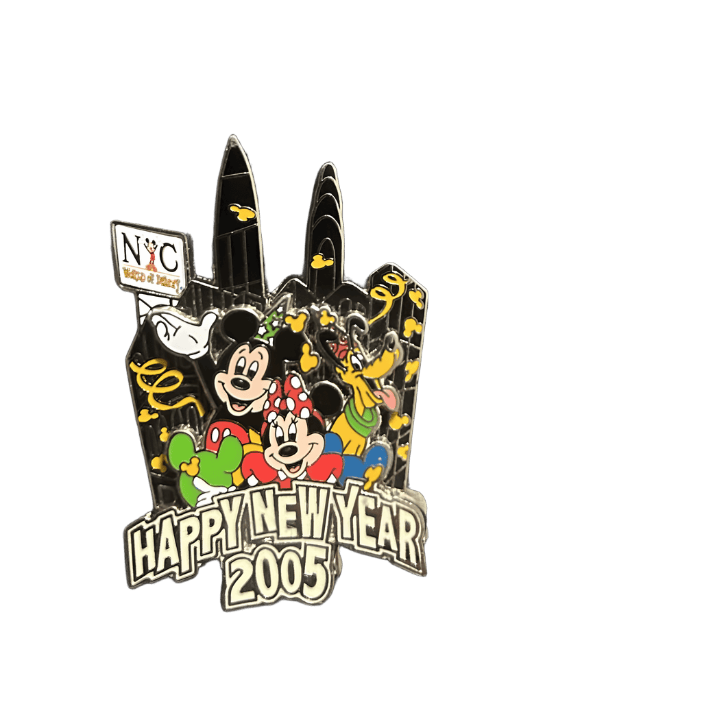 Happy New Year 2005 Disney pin
