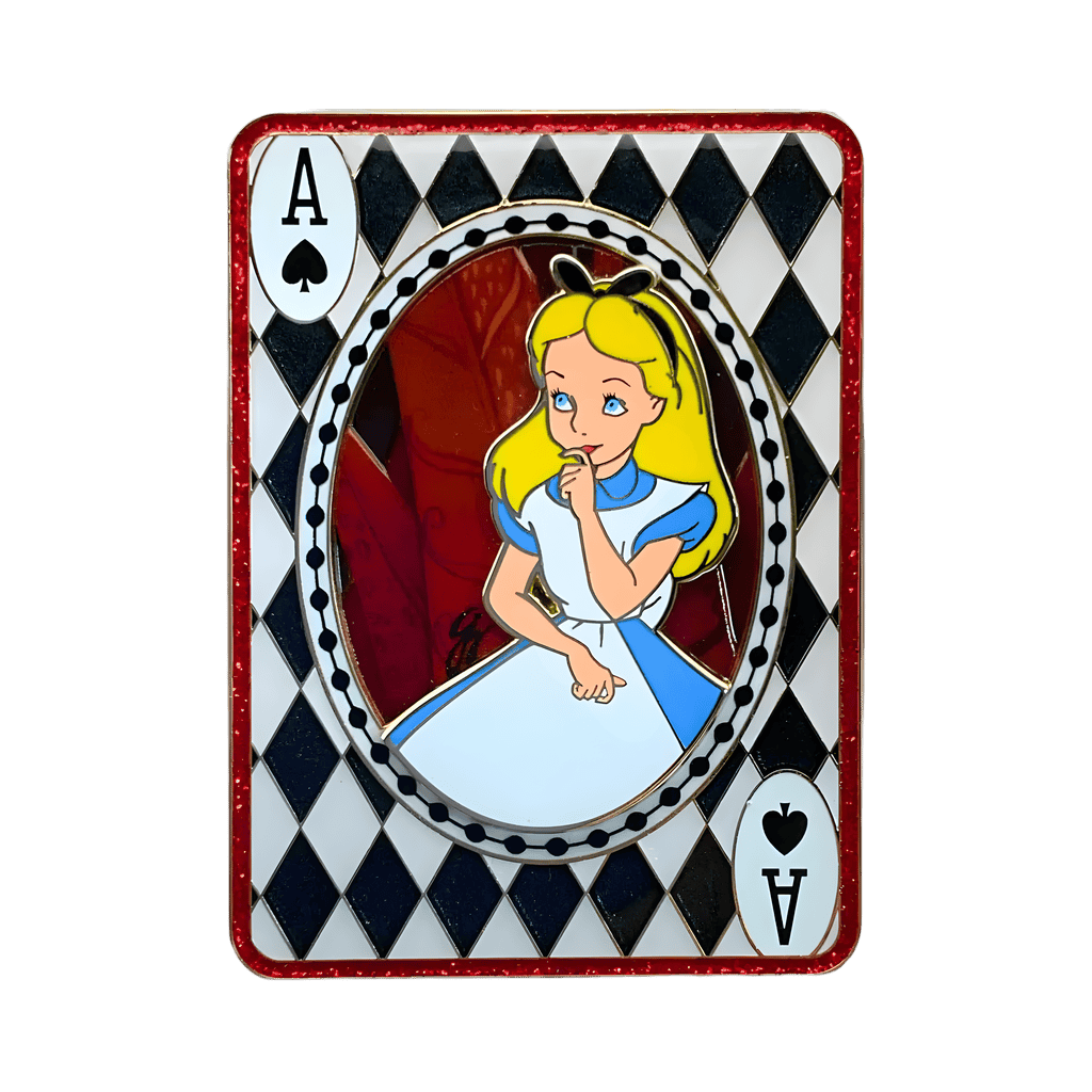 Alice's Travels - Ace of Spades Disney pin