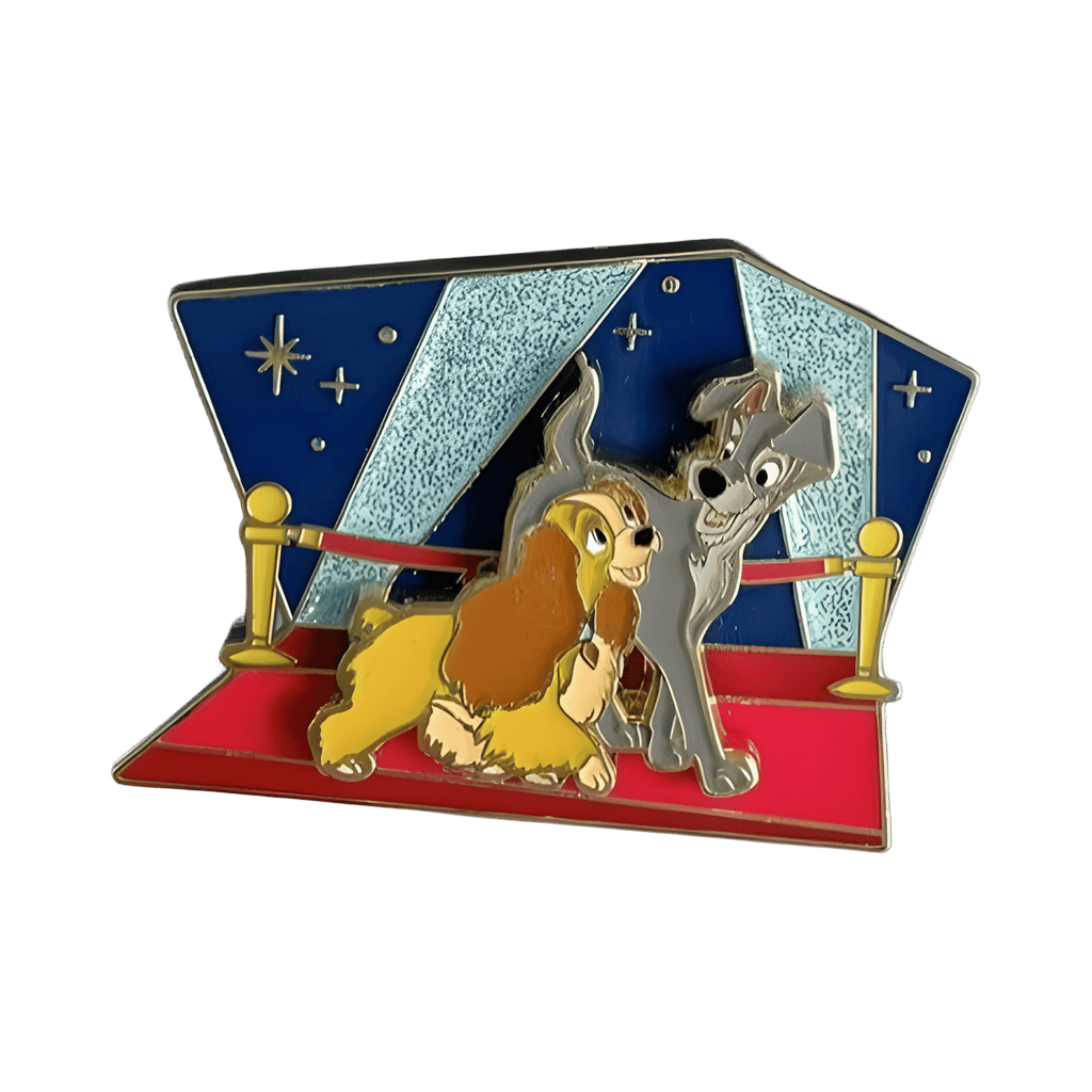 Red Carpet Series - Lady and Tramp Disney pin