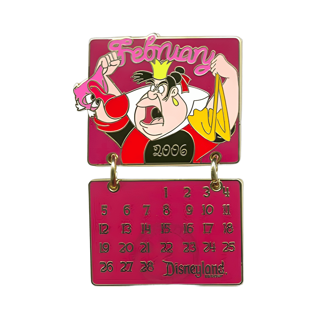 February (Queen of Hearts) Disney pin