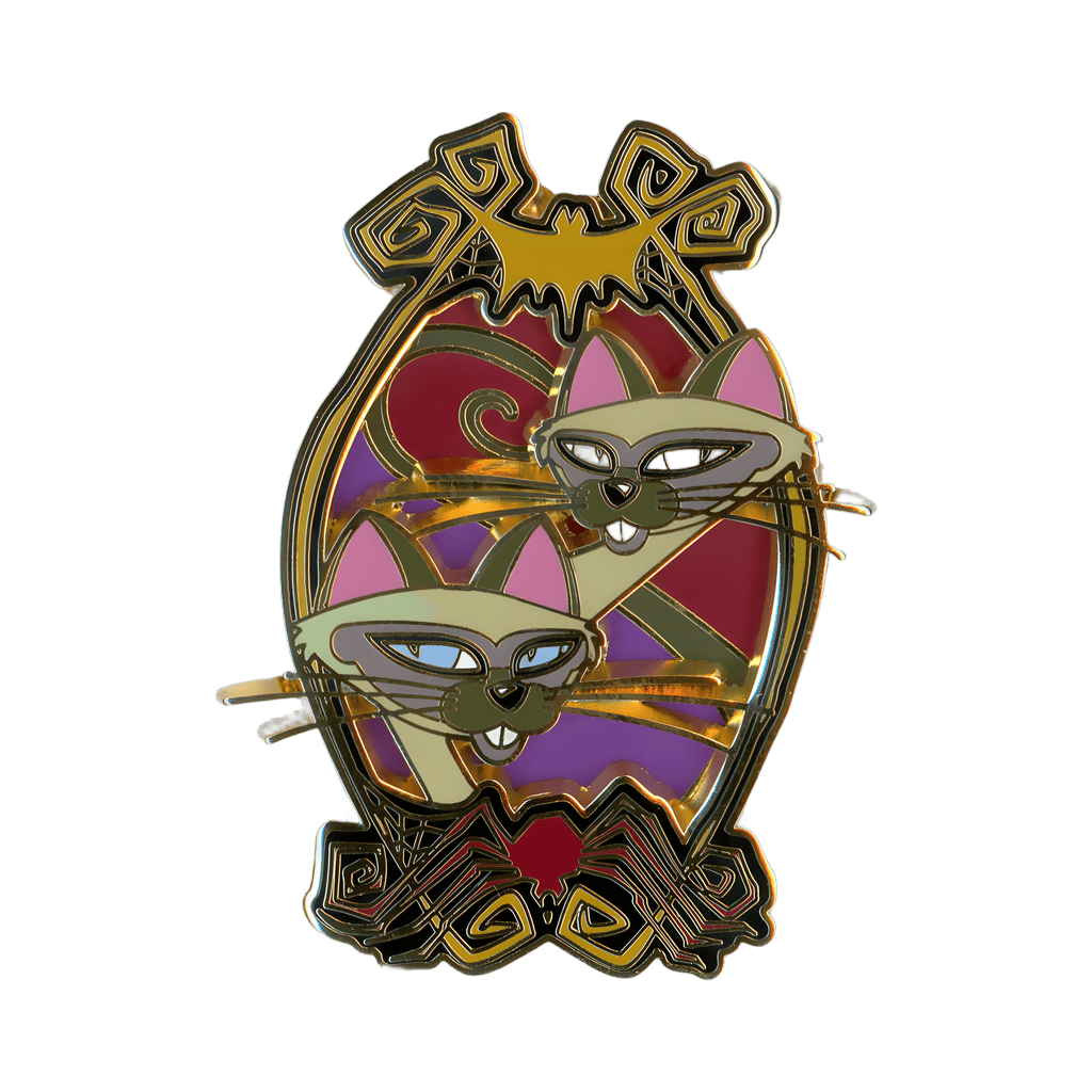 Si and Am Disney pin