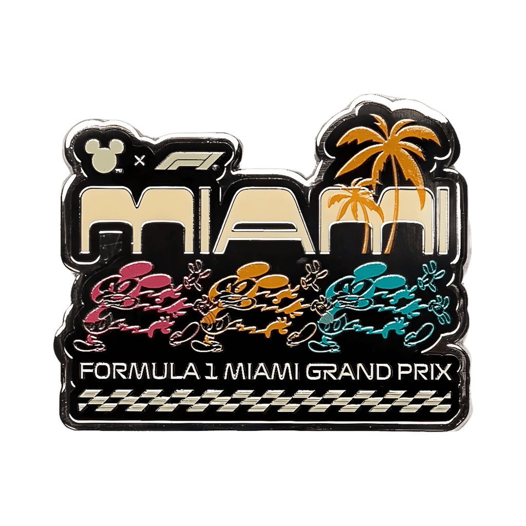 Formula 1 Miami Grand Prix Disney pin