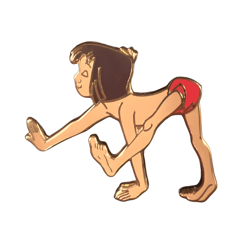 Mowgli Disney pin