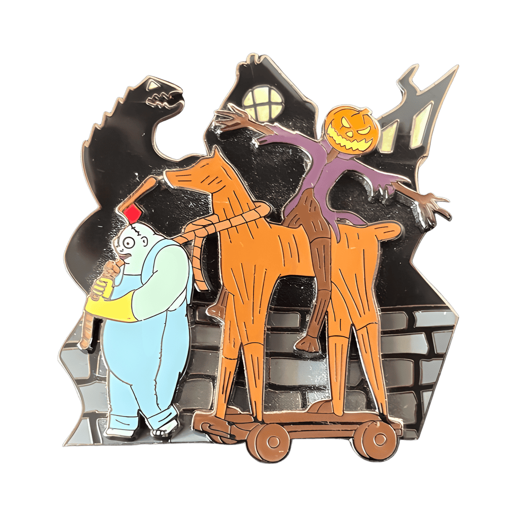 Behemoth with the Pumpkin King Disney pin