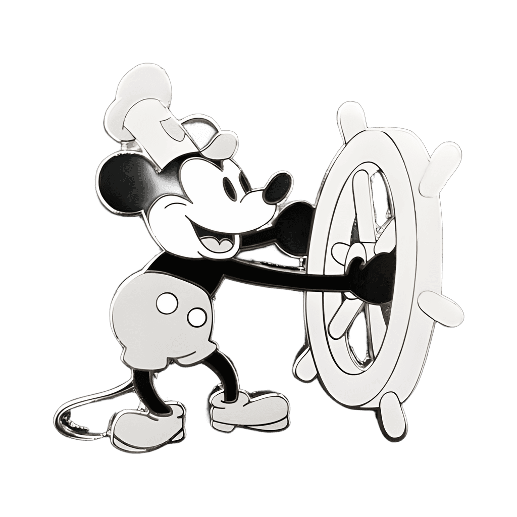 Steamboat Willie Disney pin